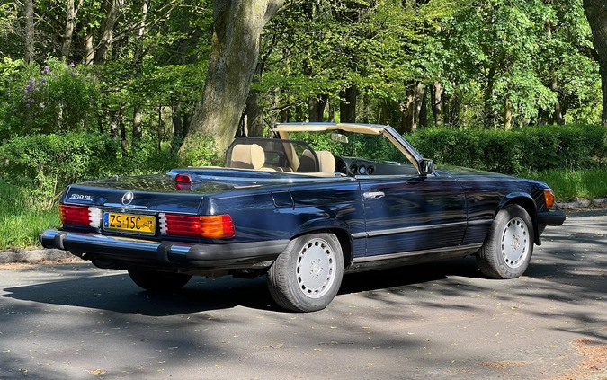 Mercedes-Benz SL cena 109000 przebieg: 249000, rok produkcji 1986 z Szczecin małe 497